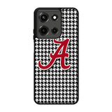 Alabama Houndstooth Crimson Tide Motorola Moto G 5G 2025 Case FE4176