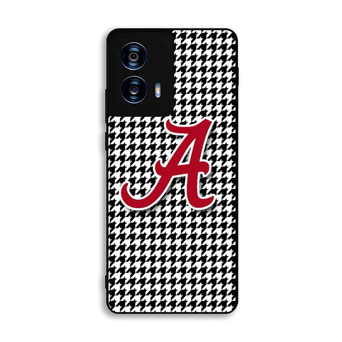 Alabama Houndstooth Crimson Tide Motorola Moto G Power 5G 2024 Case FE6035