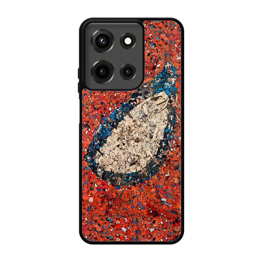 Spiderman Eye Collage Marvel Avengers Motorola Moto G 5G 2025 Case FE0836