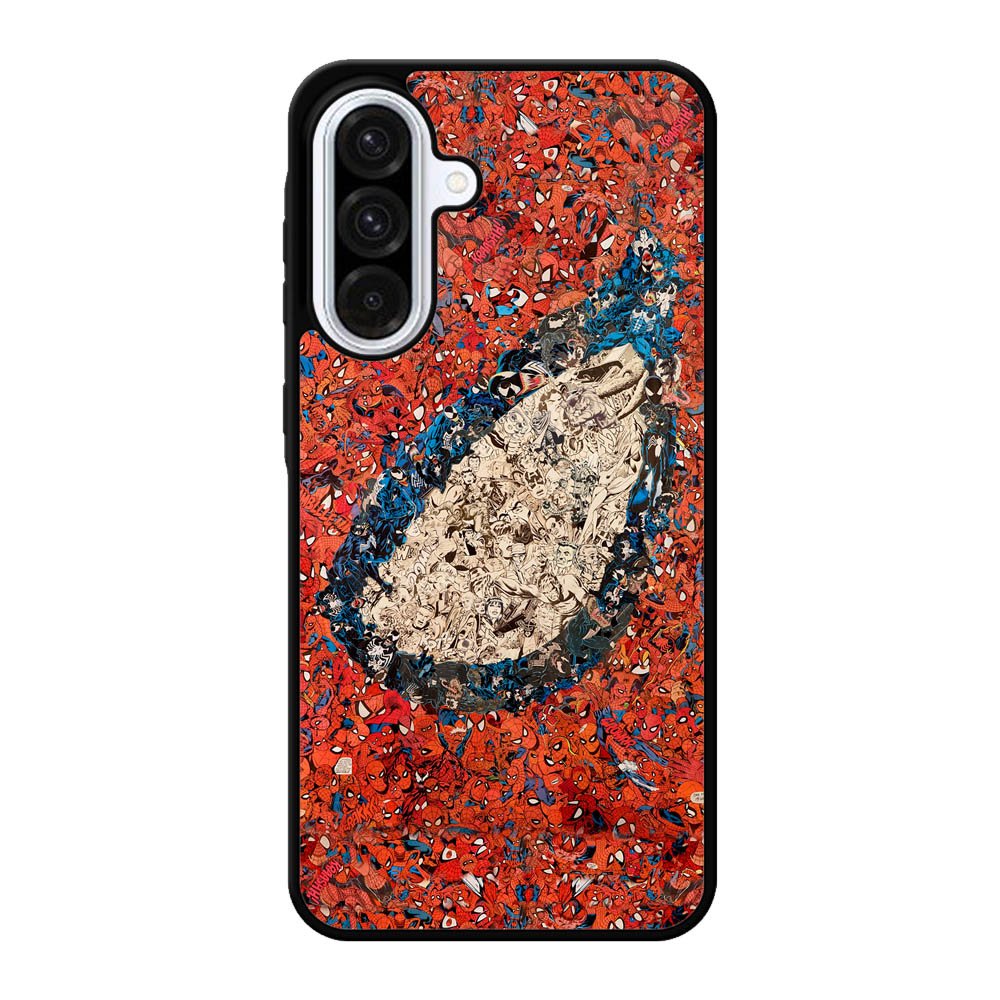 Spiderman Eye Collage Marvel Avengers Samsung Galaxy A56 Case FE7603