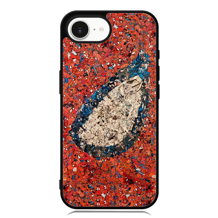 Spiderman Eye Collage Marvel Avengers iPhone 16e Case