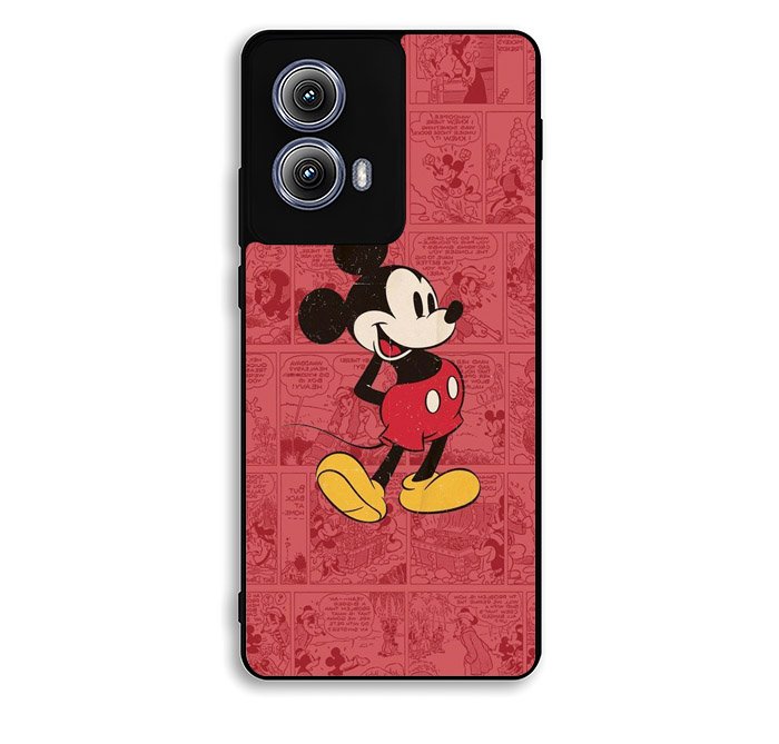 Mickey Mouse Retro Comic Motorola Moto Edge 2024 Case FE6877