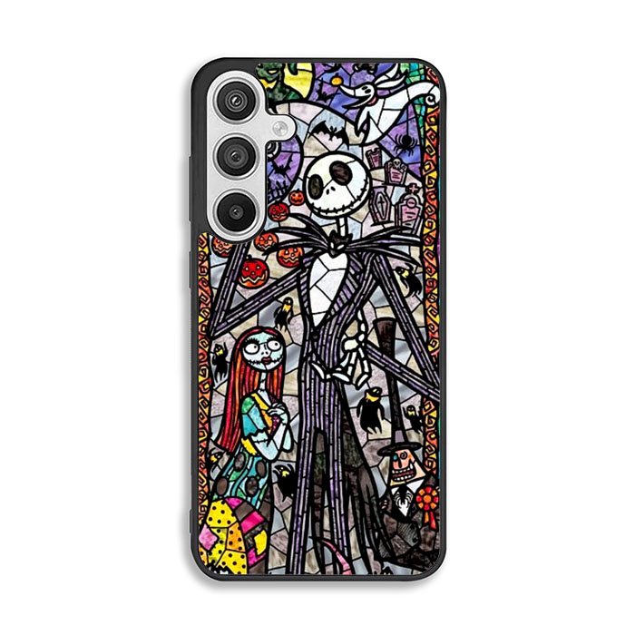 Nightmare Before Christmas Art Glass Samsung Galaxy A26 Case FE1662