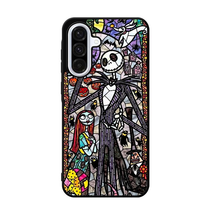 Nightmare Before Christmas Art Glass Samsung Galaxy A36 Case FE1662