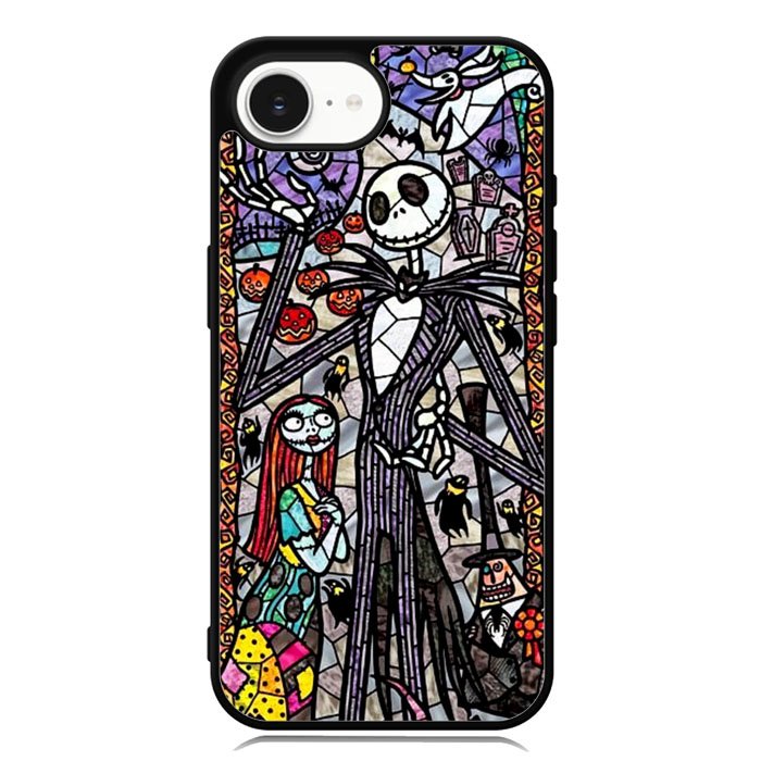 Nightmare Before Christmas Art Glass iPhone 16e Case