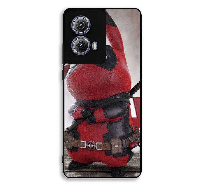 Pikachu Pokemon Deadpool Motorola Moto Edge 2024 Case FE1804