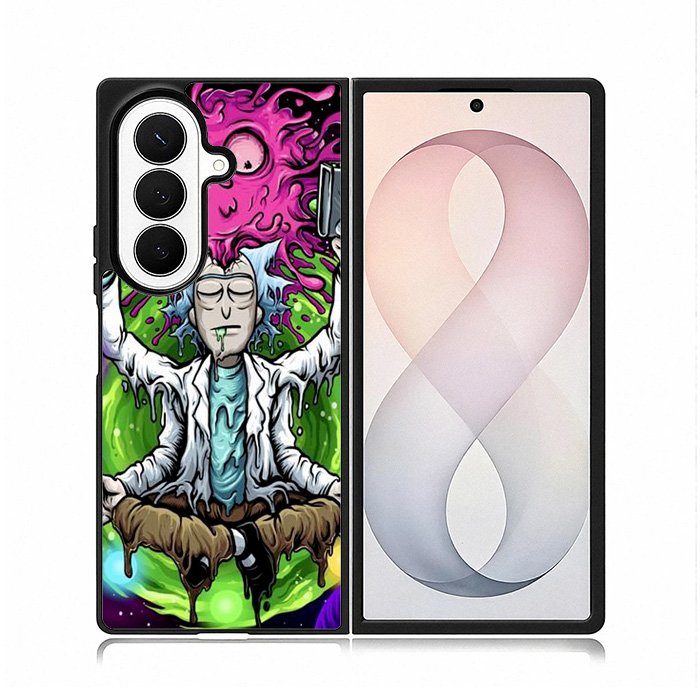 Rick N Morty Art Samsung Galaxy Z Fold 8 Ultra Case DC1581