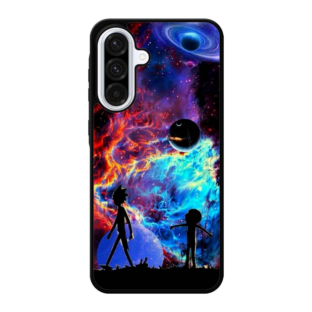 Rick And Morty Flat Samsung Galaxy A56 Case FE8272
