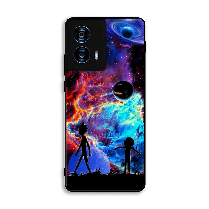 Rick And Morty Flat Motorola Moto G Power 5G 2024 Case FE6067