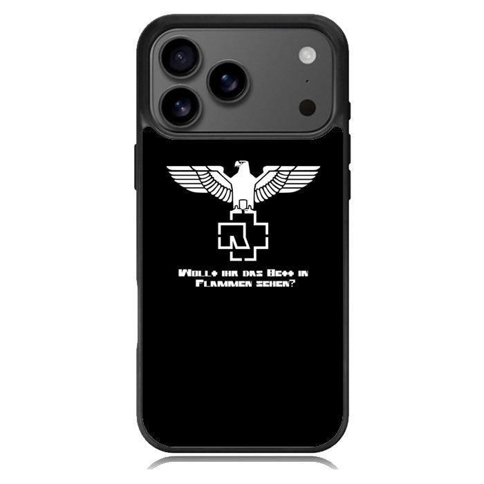 Rammstein iPhone 18 Pro Max Case DC1547