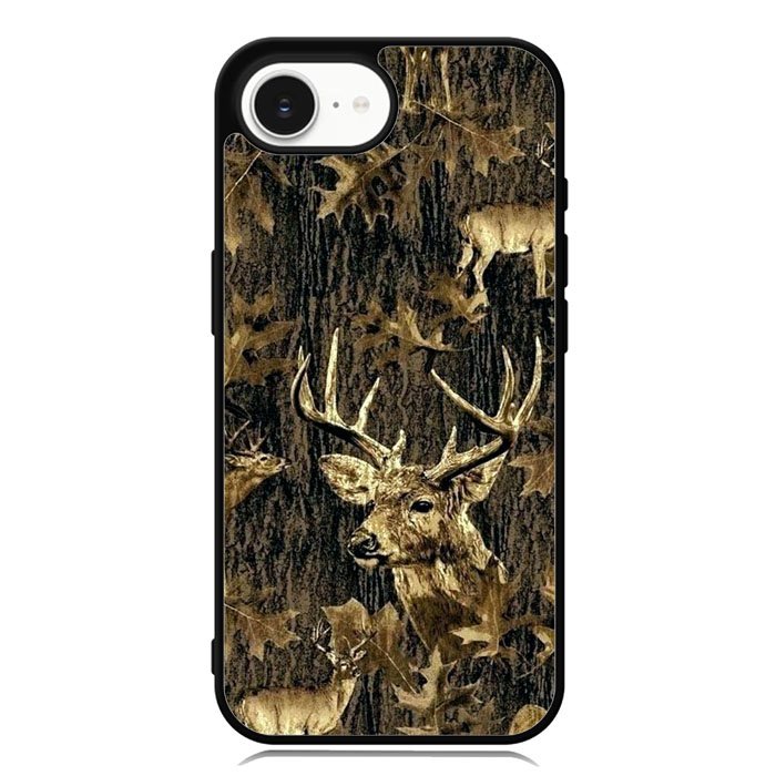 Deer Hunting Camo iPhone 16e Case