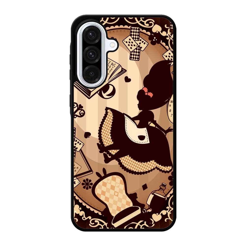 Alice in Wonderland Brown Samsung Galaxy A56 Case FE2112