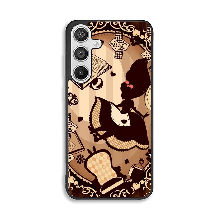 Alice in Wonderland Brown Samsung Galaxy A26 Case FE1375