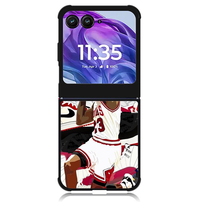 Michael Jordan 23 Motorola Moto Razr 2024 , Moto Razr 50 Case