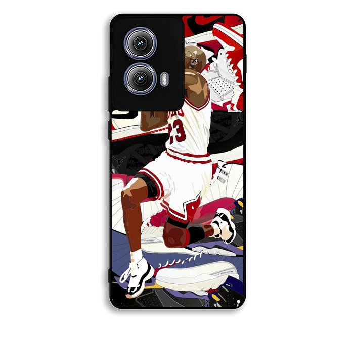 Michael Jordan 23 Motorola Moto Edge 2024 Case FE7626