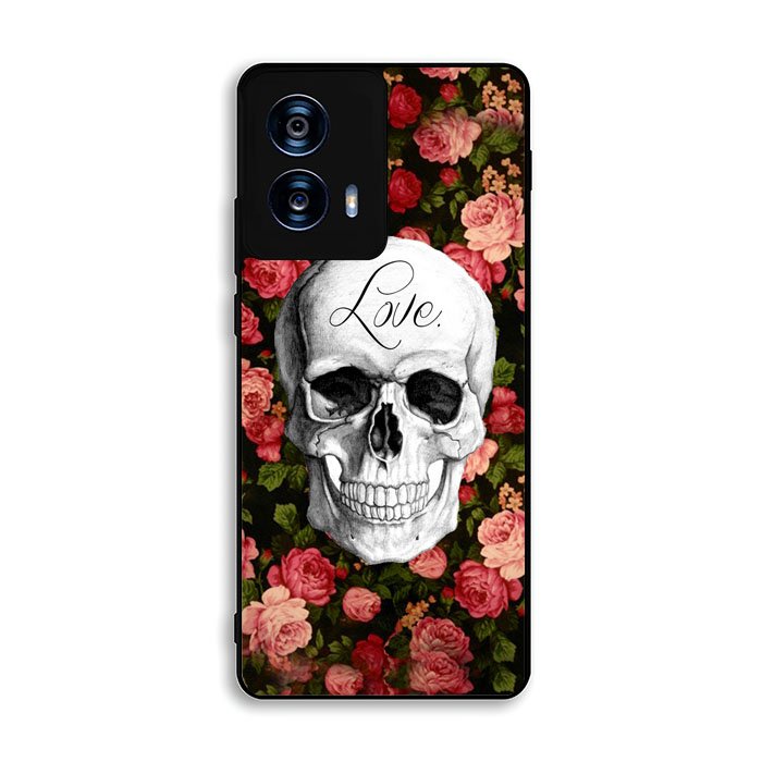 Rose Skull Motorola Moto G Power 5G 2024 Case FE4677