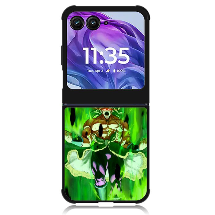 Dragon Ball Super Saiyan Broly Motorola Moto Razr 2024 , Moto Razr 50 Case