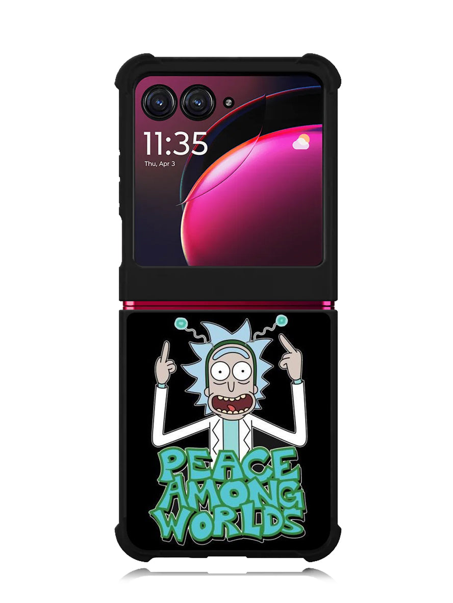 Peace Among Worlds Rick Motorola Moto Razr Plus 2023 / Moto Razr+ 2023 Case FZ7665