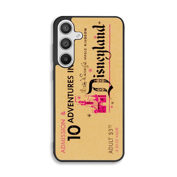 Vintage Disneyland Ticket Samsung Galaxy A26 Case FE2498