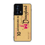 Vintage Disneyland Ticket Motorola Moto G Power 5G 2024 Case FE0015