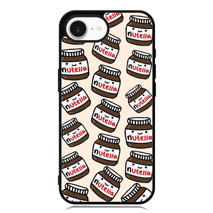Nutella Pattern iPhone 16e Case