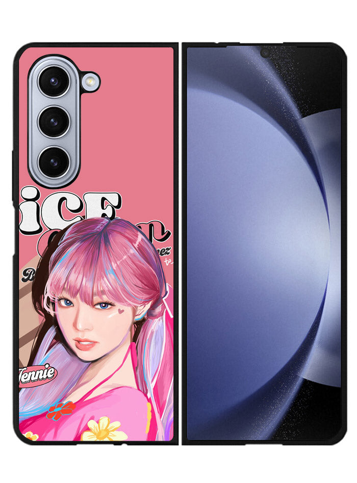 Jennie Blackpink Samsung Galaxy Z Fold 5 5G Case FZ7430