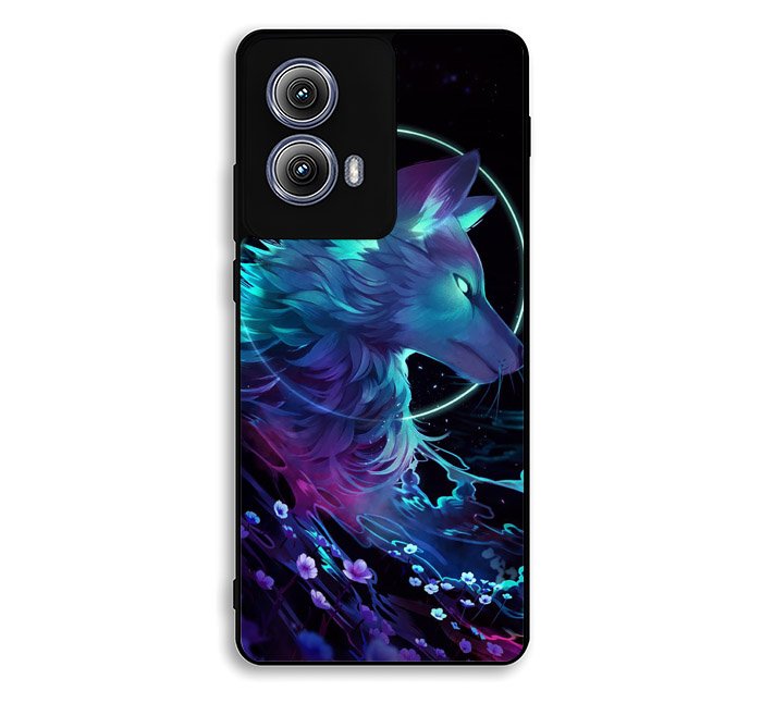 Cosmic Wolf of Galaxy Motorola Moto Edge 2024 Case FE3765