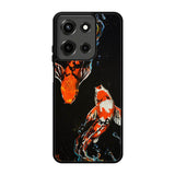 Koi Fish Watercolor Painting Motorola Moto G 5G 2025 Case FE4210