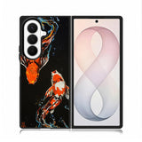 Koi Fish Watercolor Painting Samsung Galaxy Z Fold 8 Ultra Case