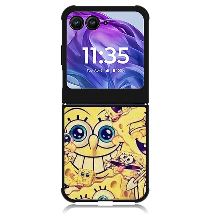 Spongebob Ar Motorola Moto Razr 2024 , Moto Razr 50 Case