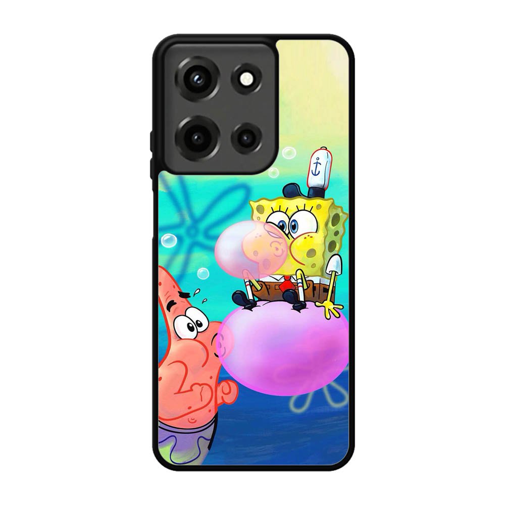 Spongebob X Patrick Bubble Gum Pain Motorola Moto G 5G 2025 Case FE7800