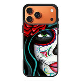 Sugar Skull Acrylic Paintin iPhone 18 Pro Max Case