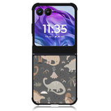 Cute Dinosaurs Motorola Moto Razr 2024 , Moto Razr 50 Case