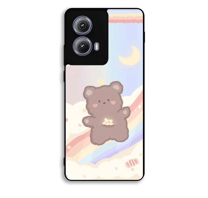 Kawaii Cute Bear Motorola Moto Edge 2024 Case FE7949