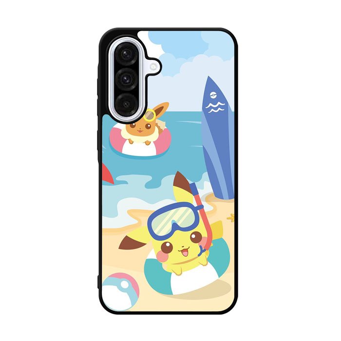 Pikachu Eevee Pokemon Samsung Galaxy A36 Case FE6123