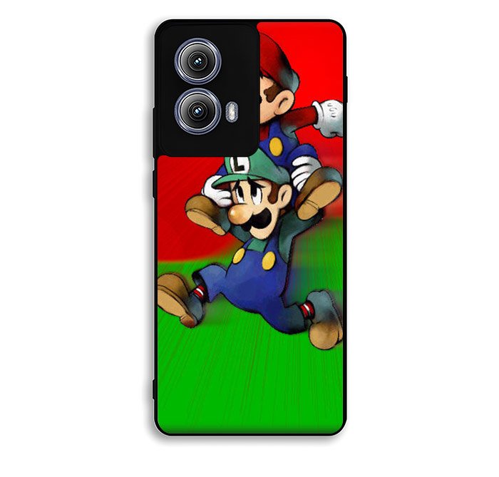 Luigi Mario Cute Cartoon Motorola Moto Edge 2024 Case FE3711