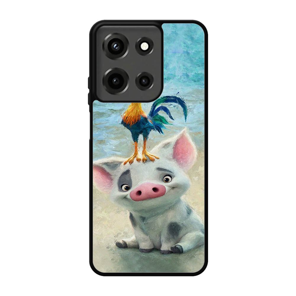 Moana Pua Pig Heihei Beach Motorola Moto G 5G 2025 Case FE6794