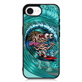 Skateboard Art Surfing iPhone 16e Case