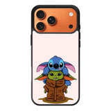 Baby Yoda and Stitch iPhone 18 Pro Max Case