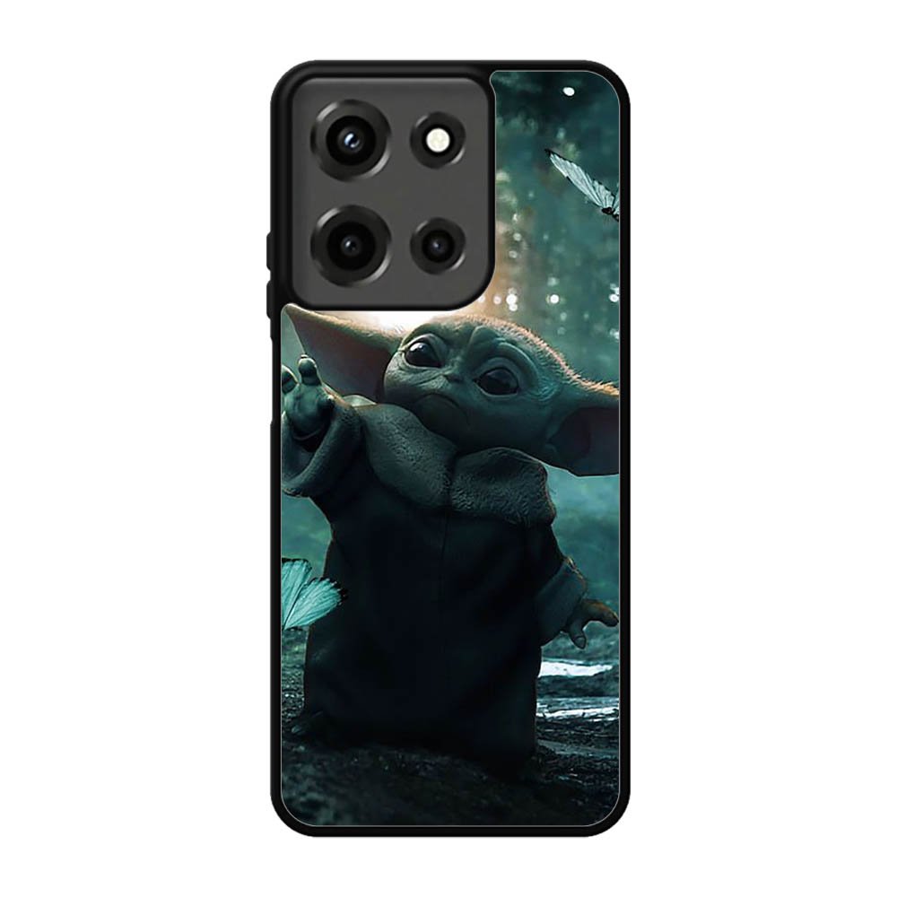 Baby Yoda In The Forest Love Butterfly Motorola Moto G 5G 2025 Case FE6739