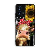 Cow With Tie SuNflower Motorola Moto G Power 5G 2024 Case FE4950