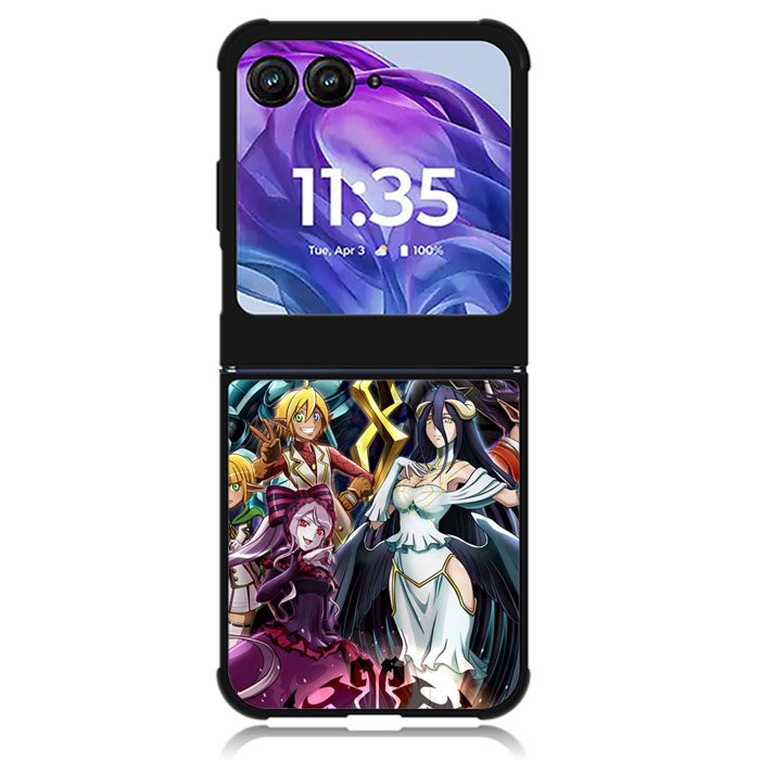 Overlord All Character Anime Motorola Moto Razr 2024 , Moto Razr 50 Case