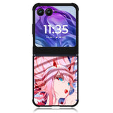 Sakura Zero Two Darling Motorola Moto Razr 2024 , Moto Razr 50 Case