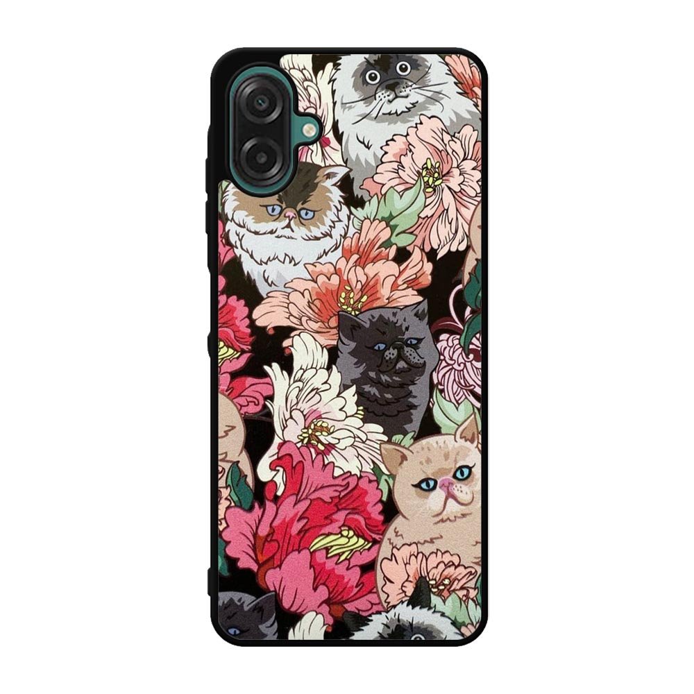 cat flower Samsung Galaxy A07 Case FE0138