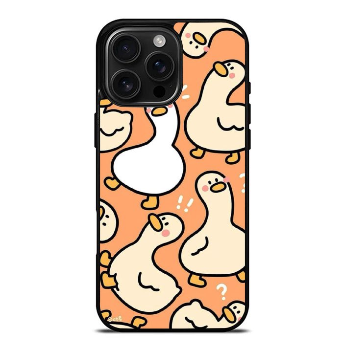 Duck pattern iPhone 16 Pro Max Case FE0238