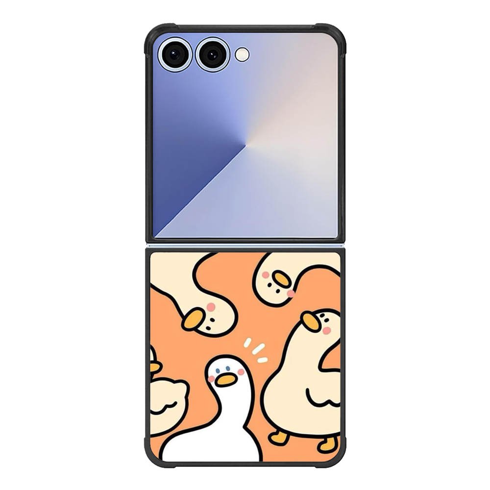 Duck pattern FE0046 Samsung Galaxy Flip 7 5G Case