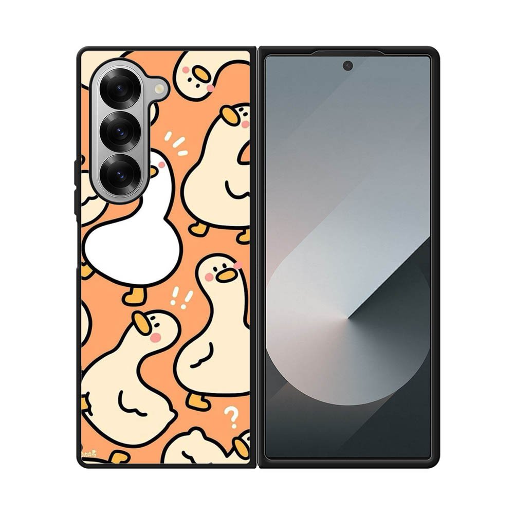 Duck pattern FE0046 Samsung Galaxy Fold 7 5G Case