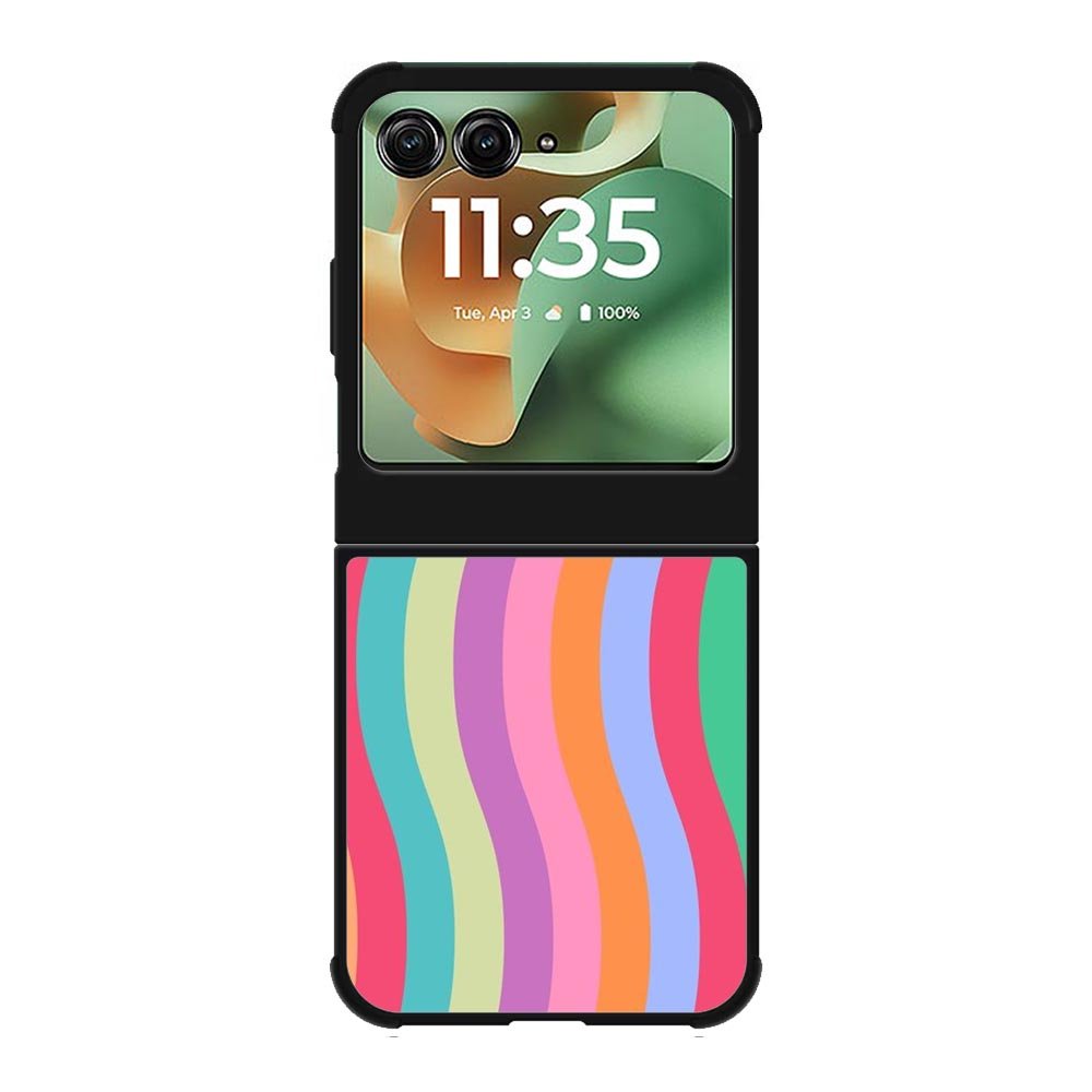 Rainbow Motorola Moto RAZR 2025 Case FE0528