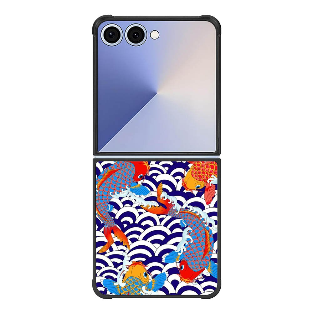 koi japanese FE0056 Samsung Galaxy Flip 7 5G Case