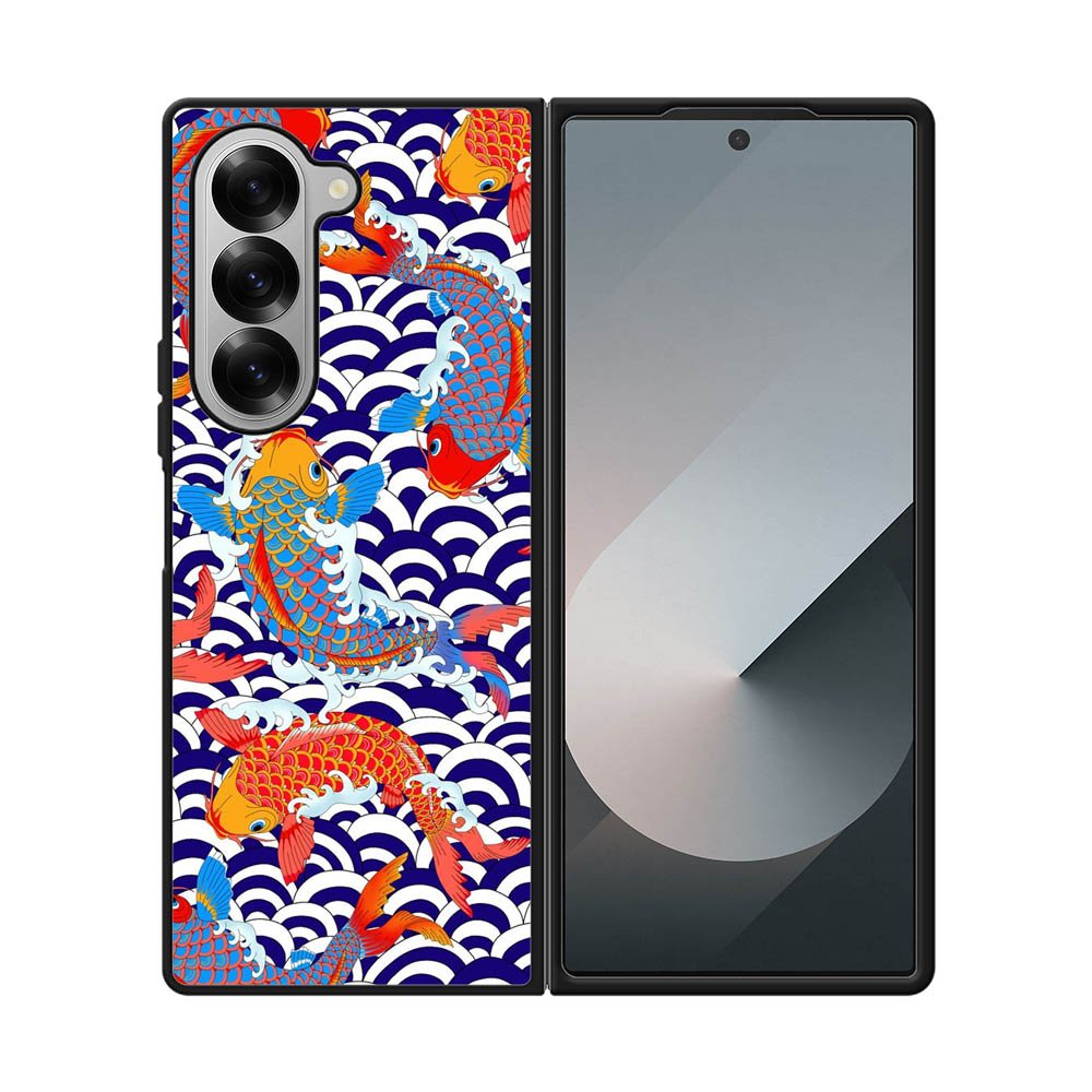 koi japanese Samsung Galaxy Z Fold 7 5G Case FE0390